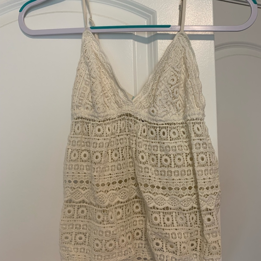 Urban outfitters crochet tank